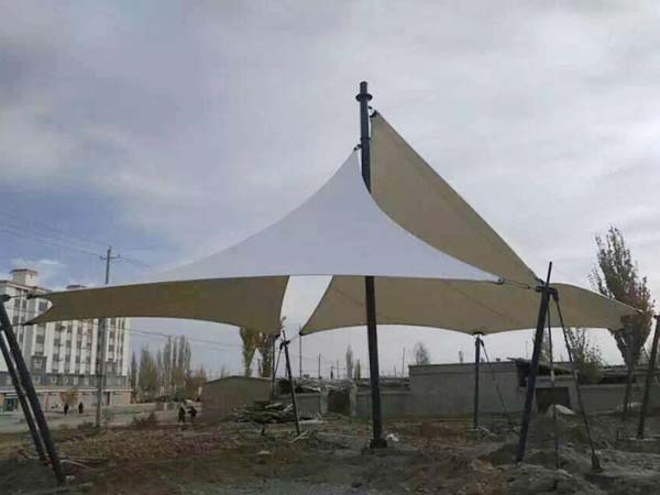 公园膜钢结构工程